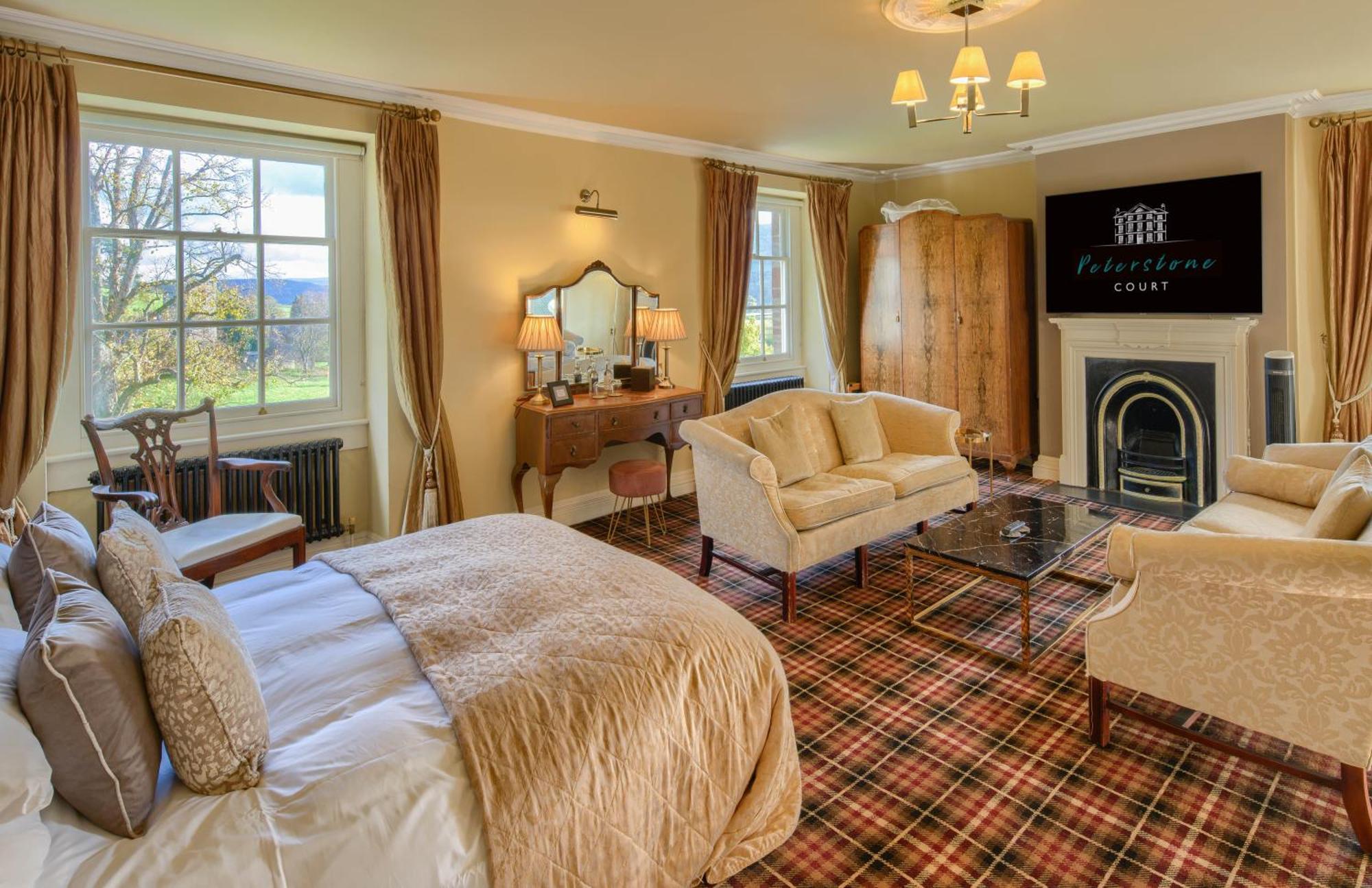 Peterstone Court Country House Restaurant & Spa Brecon Buitenkant foto